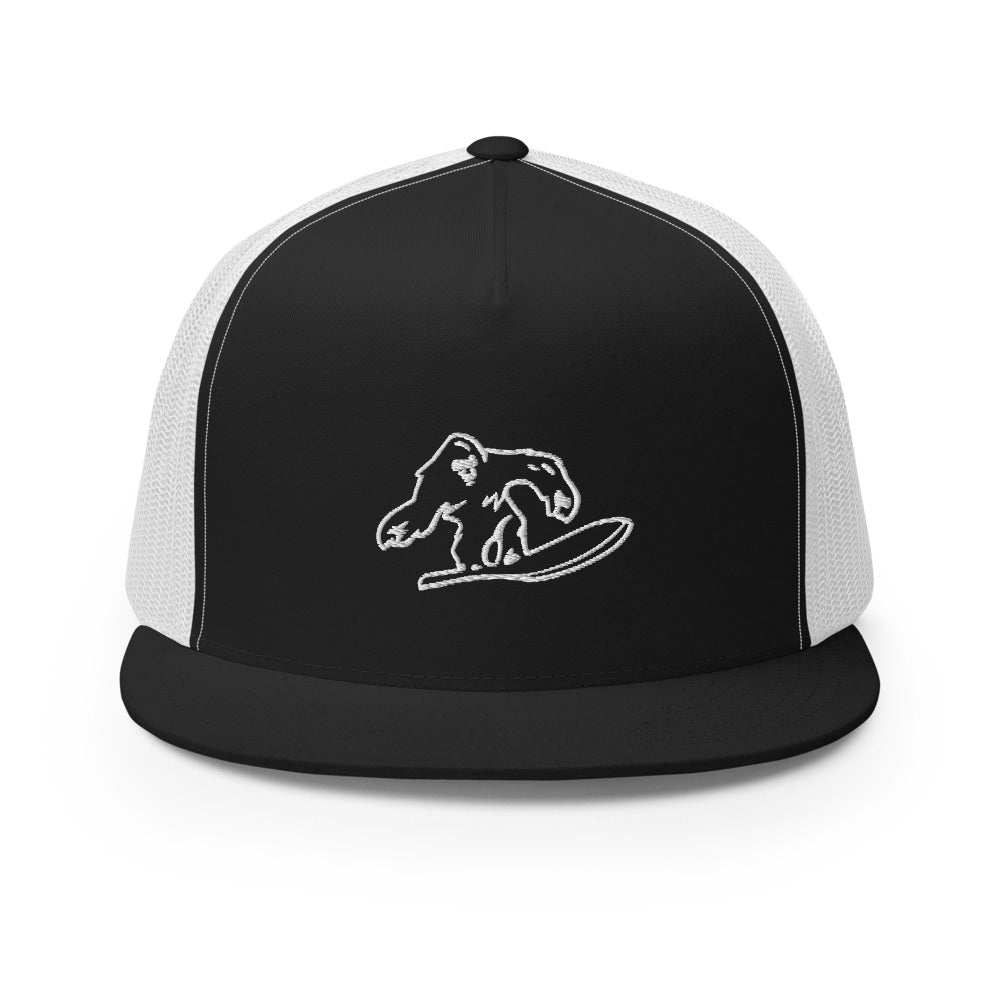 Great Surfin' Yeti High-Profile Trucker Cap