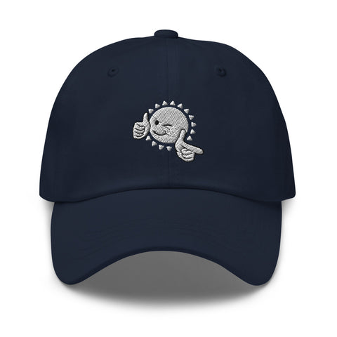 Winking Sun Dad Hat