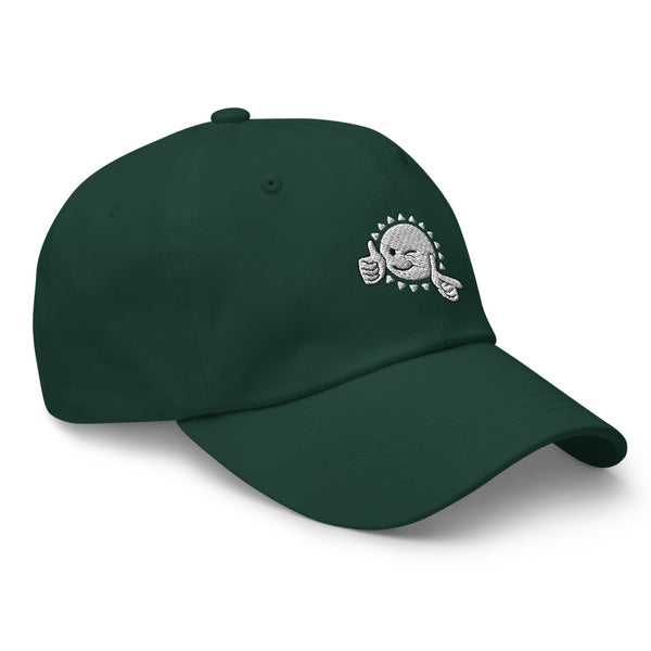Winking Sun Dad Hat