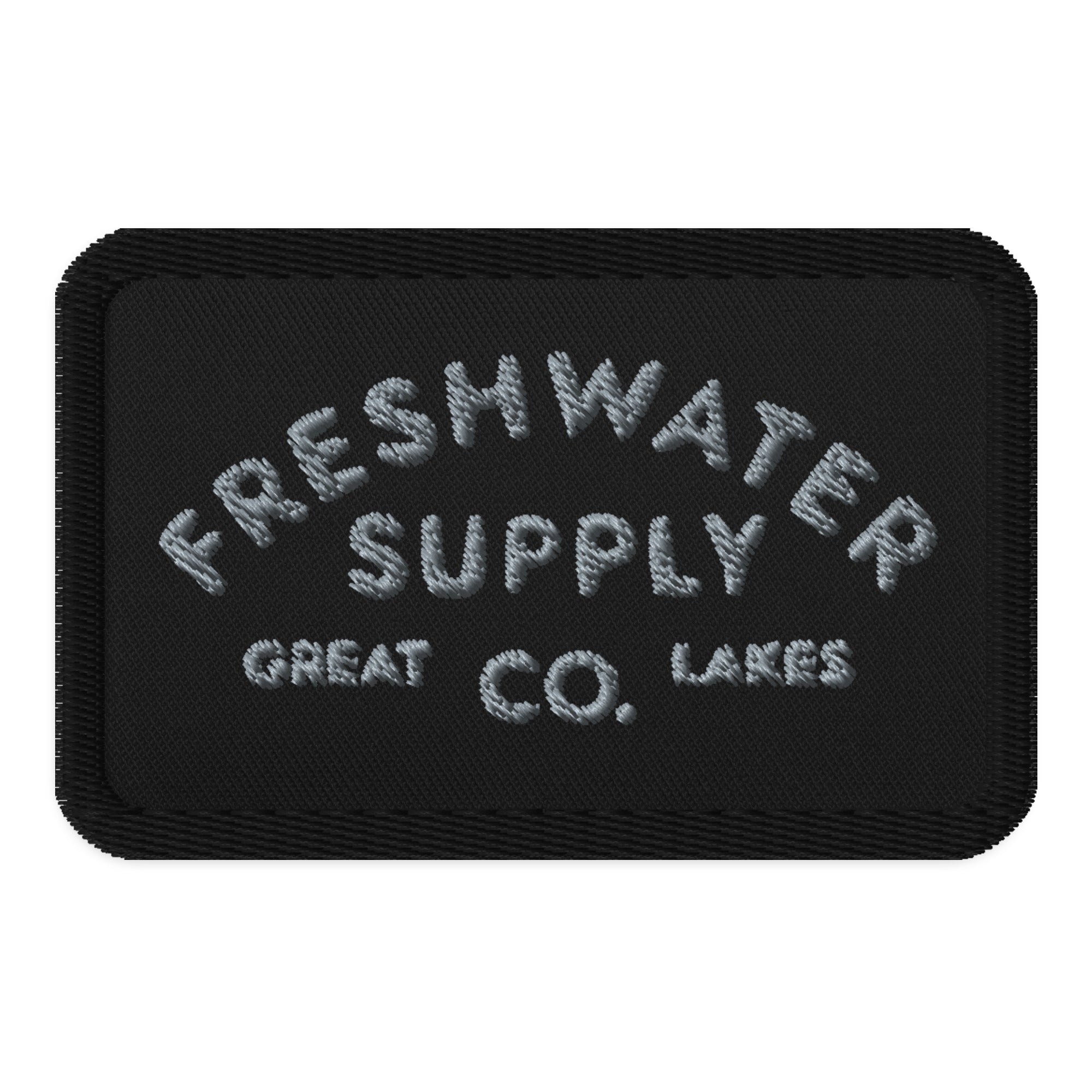 Freshwater Nautical Embroidered Patch