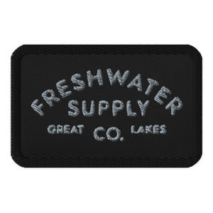 Freshwater Nautical Embroidered Patch