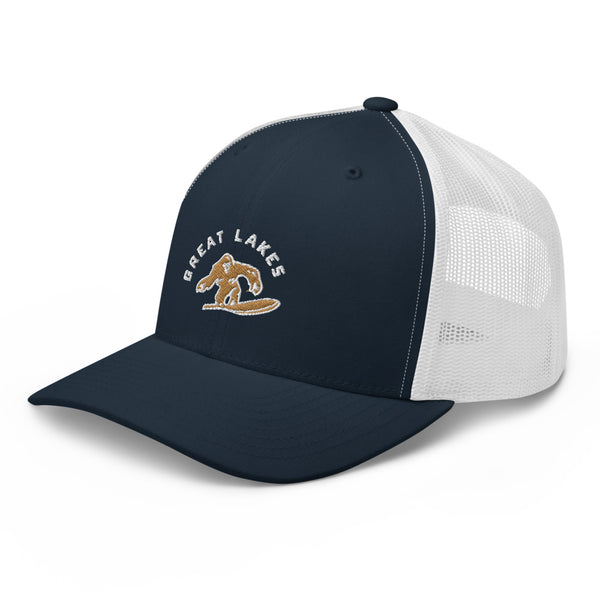 Great Surfin' Yeti Mid-Profile Trucker Cap