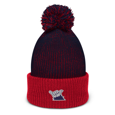 Hang Loose Yeti Toque/Pom-Pom Beanie